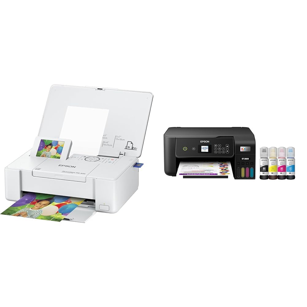 EPSON PM-400 インクジェットプリンター Amazon.com: Epson PictureMate PM-400 Wireless Compact Color